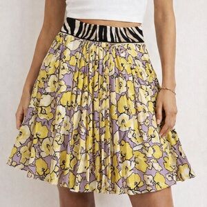 Roberto Cavalli St Tropez Silk Skirt.